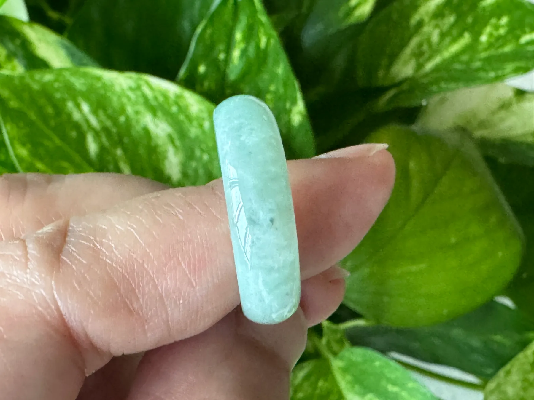 Bague En Jade Naturel De Myanmar (Birmanie), 16,69 Carats, 23,7 Mm, Non Traitée, RARE