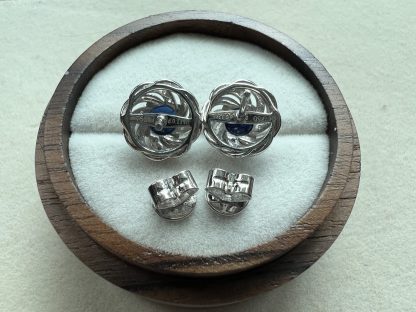 Natural Sapphire earrings