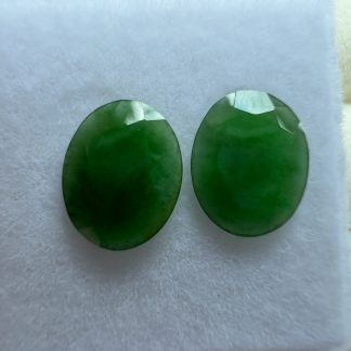 Myanmar Natural Jadeite Jade Pair