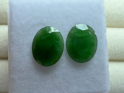 Myanmar Natural Jadeite Jade Pair