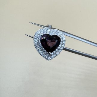 Two-way Spinel Pendant Ring