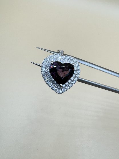 Two-way Spinel Pendant Ring