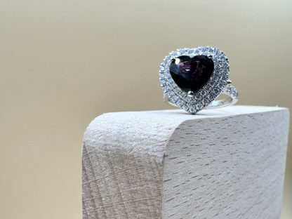 Two-way Spinel Pendant Ring